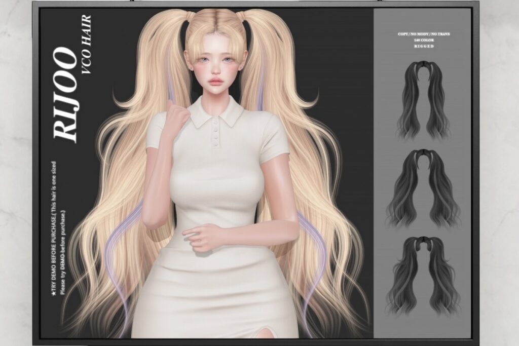 Rijoo Hair, L$499 FP