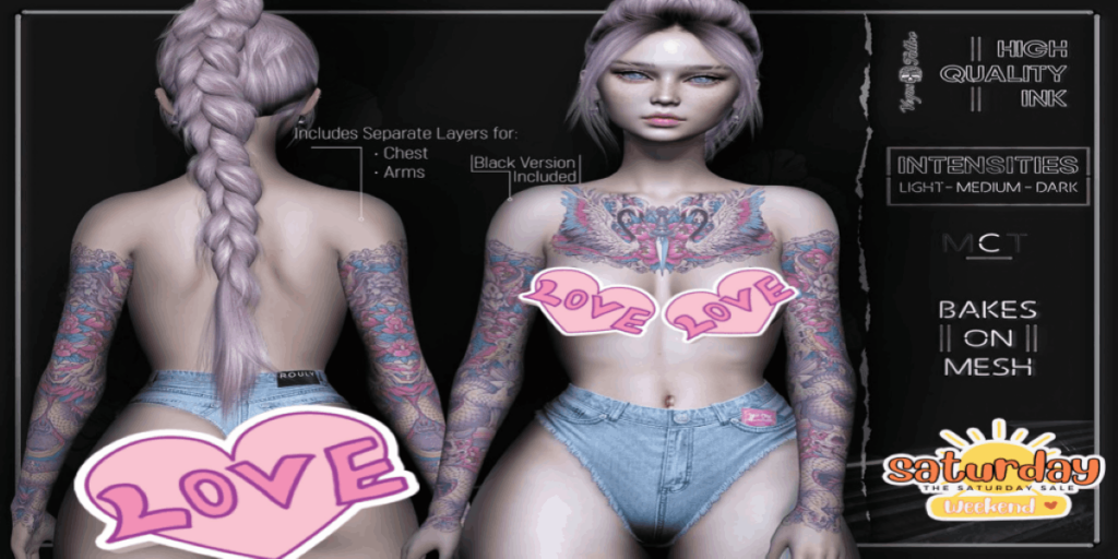 Mist Tattoo - BOM	&lt;a href=&quot;https://maps.secondlife.com/secondlife/Voodoo/111/133/30&quot; target=&quot;_blank&quot;&gt;Teleport&lt;/a&gt;