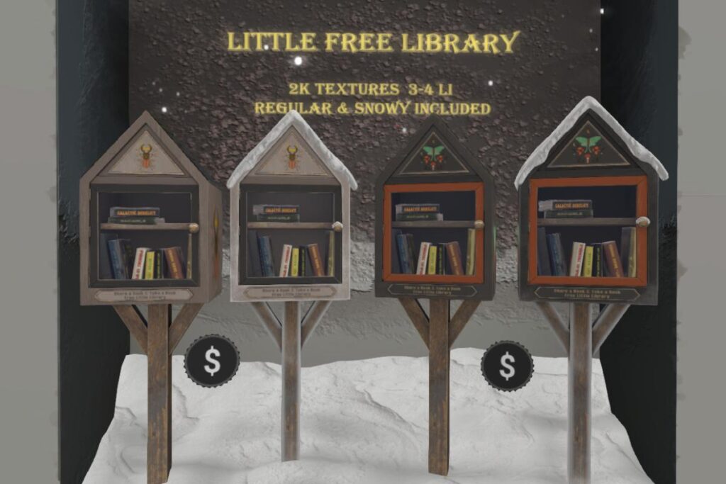 Little Free Library, L$285 each