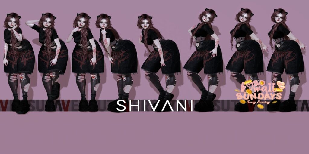 Shivani Poses	<a href="http://maps.secondlife.com/secondlife/Magical/222/66/777" target="_blank">Teleport</a>