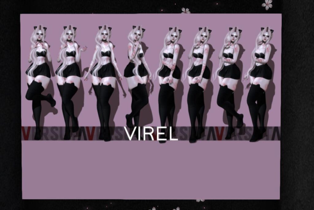 Virel Poses, L$50 each/L$269 FP