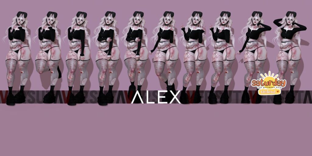 Alex Poses	<a href="http://maps.secondlife.com/secondlife/Magical/222/66/777" target="_blank">Teleport</a>
