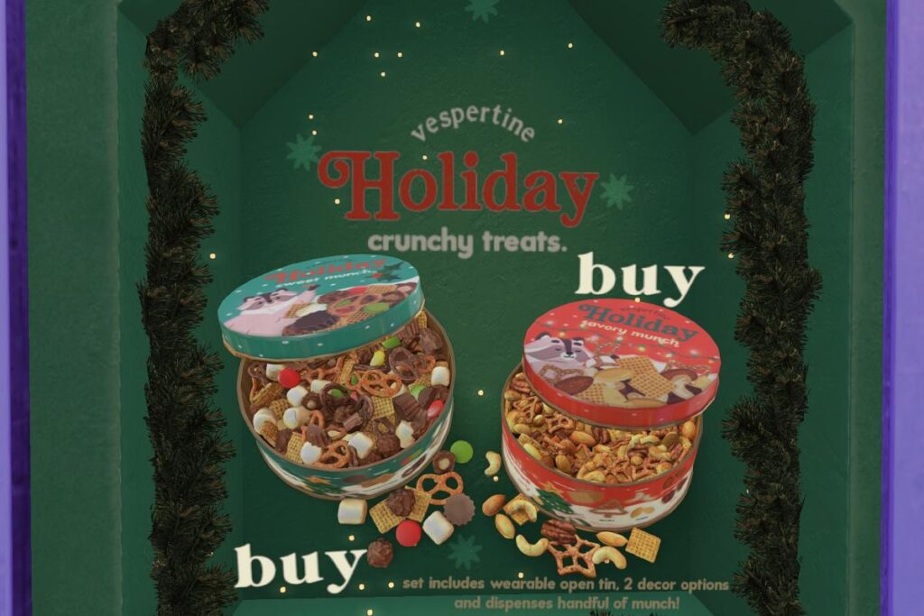 Holiday Crunchy Treats, L$175