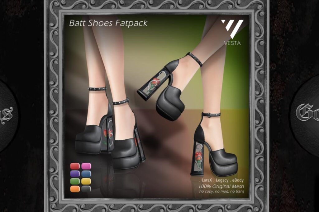 Batt Shoes - Legacy/MaitreyaX/Reborn, L$225 each/L$550 FP