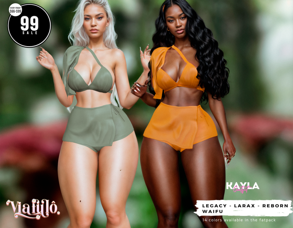 Kayla Outfit - Legacy/MaitreyaX/Reborn/+mods	&lt;a href=&quot;http://maps.secondlife.com/secondlife/Sunny%20Ridge/179/95/1001&quot; target=&quot;_blank&quot;&gt;Teleport&lt;/a&gt;