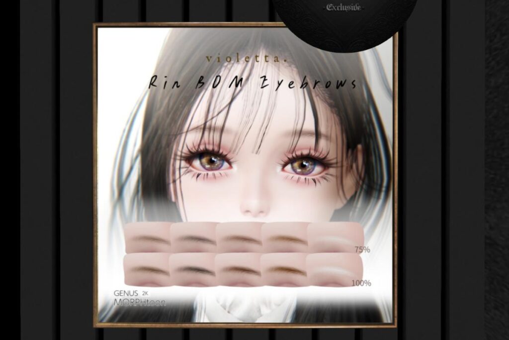 Rin Eyebrows - Genus MorphToon, L$248