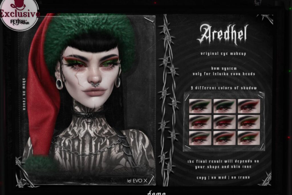 Aredhal Eye Makeup - EvoX, L$199