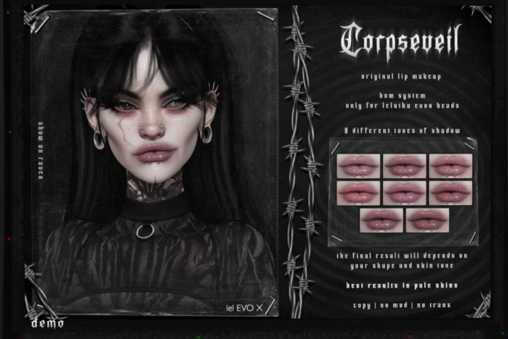 Corpseveil Lips - Eov X, L$199