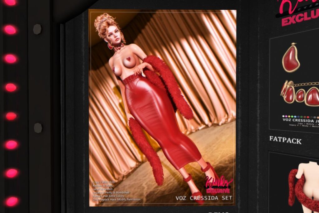 Cressida Set - Legacy/MaitreyaX/Reborn/+mods, L$275 each/L$1234 FP