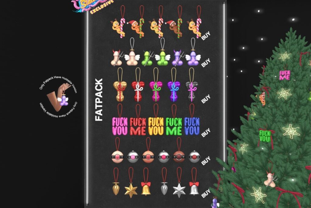 High Spirit Ornaments, L$180 each/L$750 FP