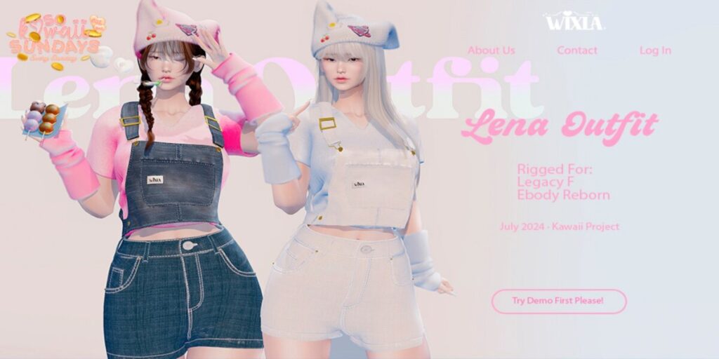 Lena Outfit - Legacy/Reborn	&lt;a href=&quot;http://maps.secondlife.com/secondlife/Baboo/168/159/1301&quot; target=&quot;_blank&quot;&gt;Teleport&lt;/a&gt;