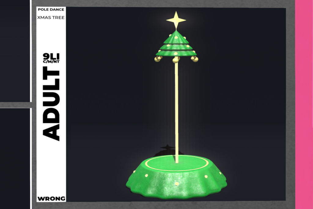 Xmas Tree Pole Dance, L$320