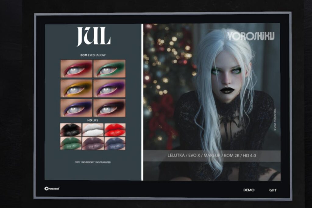 Jul Makeup - Evo/Evo X, L$299