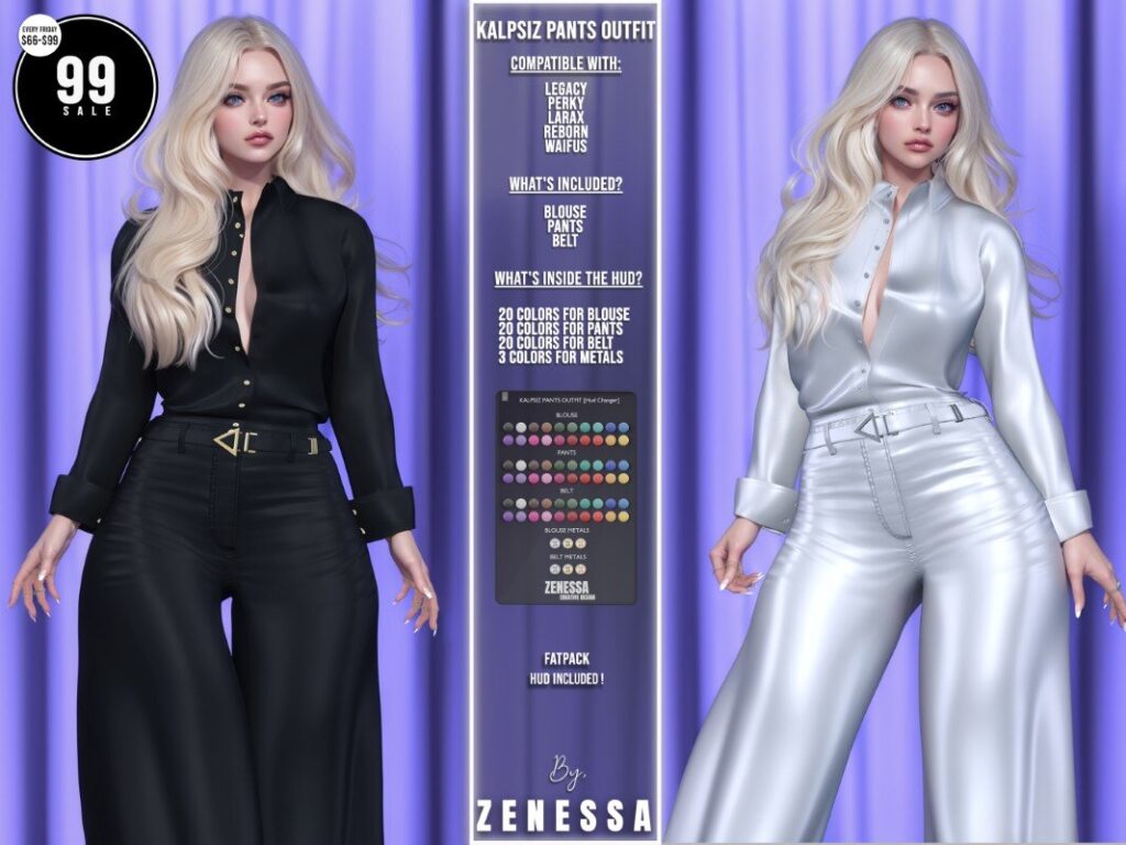 Kalpsiz Pants Outfit - Legacy/MaitreyaX/Reborn/+mods	<a href="http://maps.secondlife.com/secondlife/Couture%20Way/72/34/22" target="_blank">Teleport</a>