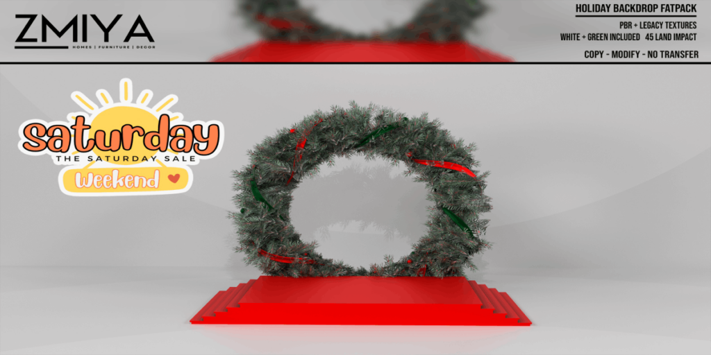 Holiday Backdrop	<a href="http://maps.secondlife.com/secondlife/The%20Moon%20Kingdom/128/14/20" target="_blank">Teleport</a>