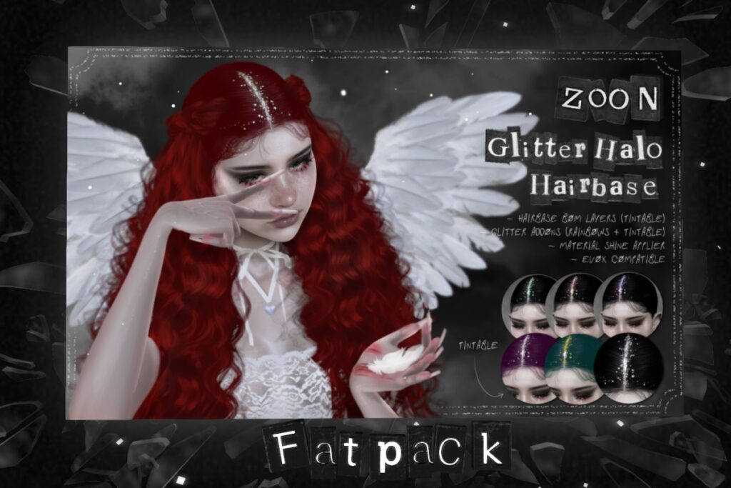 Glitter Halo Hairbase - EvoX, L$299