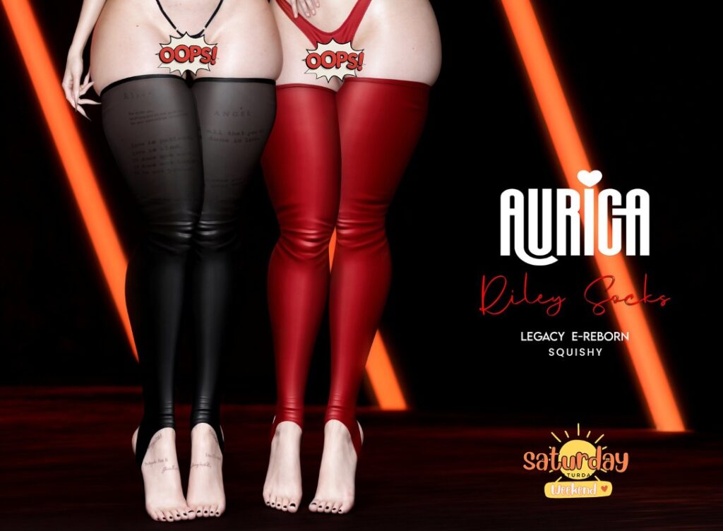 Riley Socks - Legacy/Reborn/+mods	&lt;a href=&quot;http://maps.secondlife.com/secondlife/Crystal%20Isle/139/116/60&quot; target=&quot;_blank&quot;&gt;Teleport&lt;/a&gt;