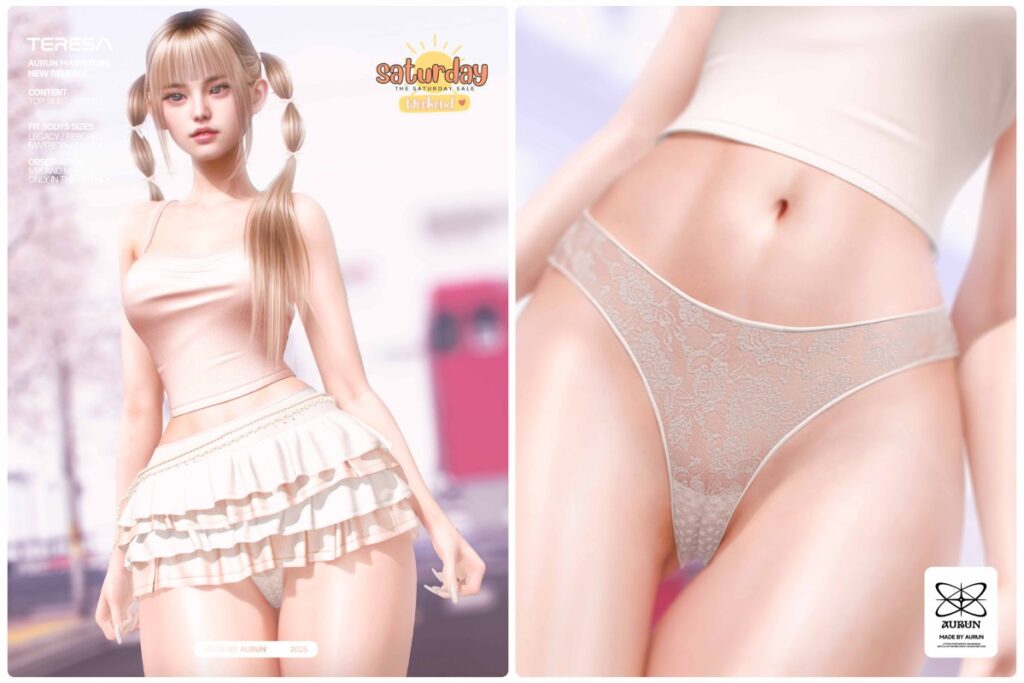 Teresa Set - Legacy/Maitreya/Reborn/+mods	&lt;a href=&quot;http://maps.secondlife.com/secondlife/Perfectland/226/160/2531&quot; target=&quot;_blank&quot;&gt;Teleport&lt;/a&gt;