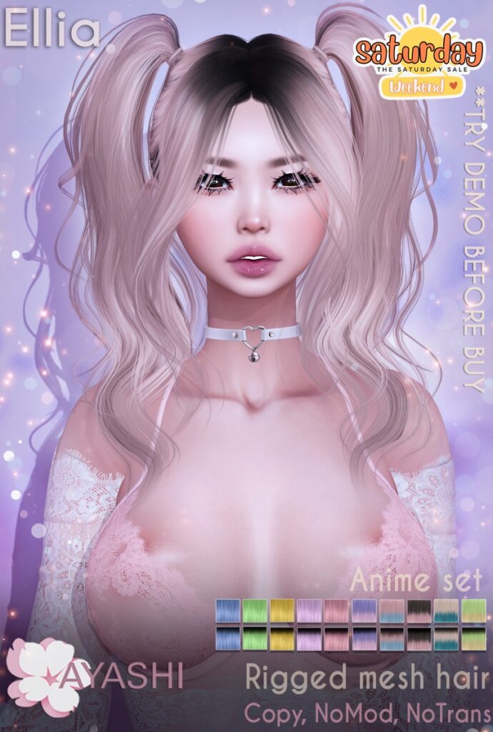 Ellia Hair	&lt;a href=&quot;http://maps.secondlife.com/secondlife/MagnetiS/191/128/10&quot; target=&quot;_blank&quot;&gt;Teleport&lt;/a&gt;
