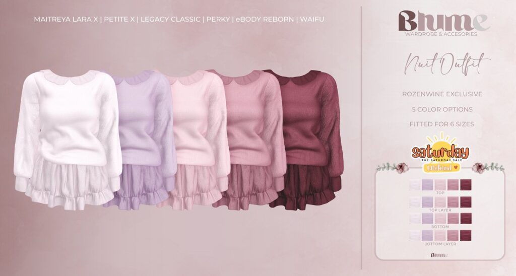 Nuit Outfit -  Legacy/MaitreyaX/Reborn/+mods