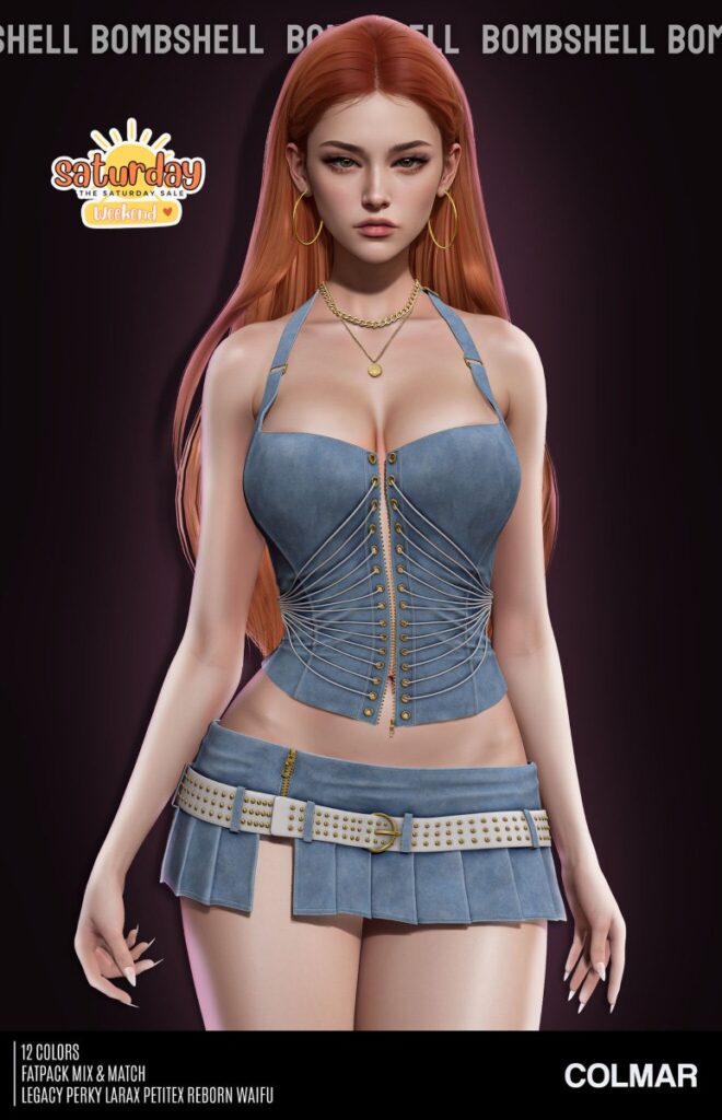 Colmar - Nuit Outfit -  Legacy/MaitreyaX/Reborn/+mods	&lt;a href=&quot;http://maps.secondlife.com/secondlife/Forest%20Cove/212/129/28&quot; target=&quot;_blank&quot;&gt;Teleport&lt;/a&gt;