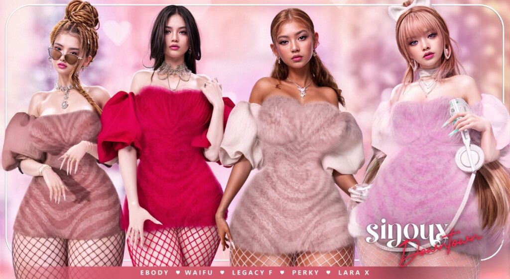 Downtown Dress - Legacy/MaitreyaX/Reborn/+mods