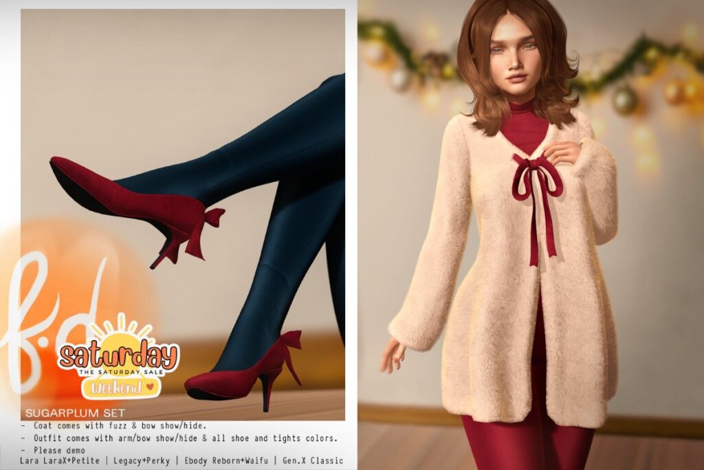 Sugarplum Set - FGenX/Legacy/Maitreya/Reborn/+mods	&lt;a href=&quot;https://maps.secondlife.com/secondlife/fd%20mainstore/128/51/51&quot; target=&quot;_blank&quot;&gt;Teleport&lt;/a&gt;