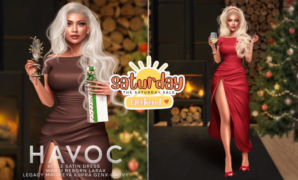 Belle Satin Dress - GenX/Inithium/Legacy/Maitreya/Reborn/+mods	&lt;a href=&quot;http://maps.secondlife.com/secondlife/Baddie%20Bay/96/126/26&quot; target=&quot;_blank&quot;&gt;Teleport&lt;/a&gt;