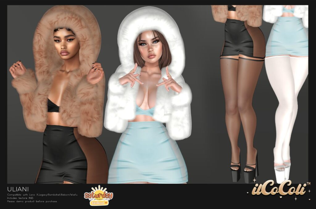 Uliani - Legacy/MaitreyaX/Reborn/+mods	&lt;a href=&quot;http://maps.secondlife.com/secondlife/Sensual%20Souls/79/170/24&quot; target=&quot;_blank&quot;&gt;Teleport&lt;/a&gt;