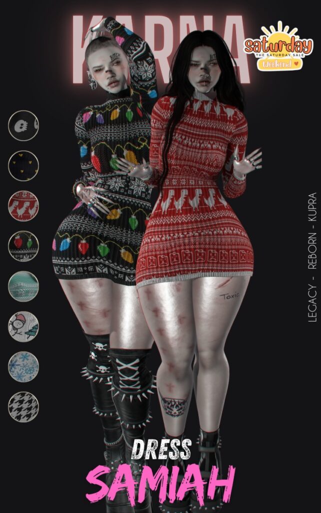 Samiah Dress - Inithium/Legacy/Reborn	&lt;a href=&quot;http://maps.secondlife.com/secondlife/House%20of%20KARNA/39/96/14&quot; target=&quot;_blank&quot;&gt;Teleport&lt;/a&gt;