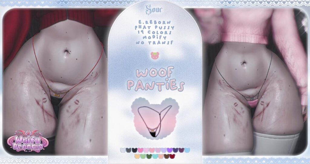 Woof Panties - Reborn/+mods