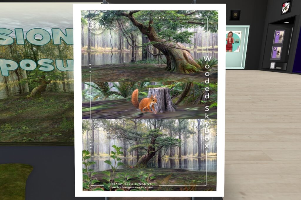 Wooded Skybox, L$299