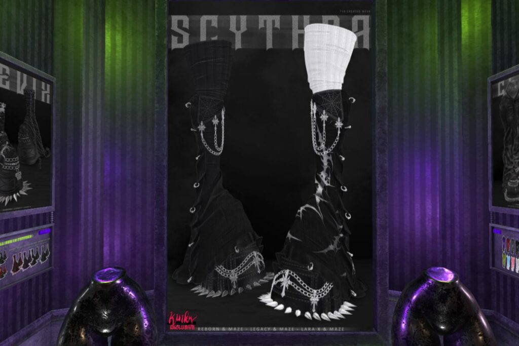 Scythea Stompers - Legacy/MaitreyaX/Reborn/+mods, L$349 each/L$1899 FP