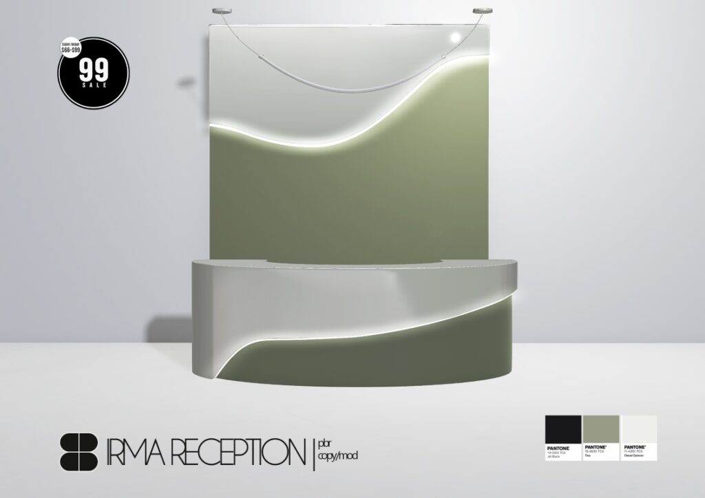 Irma Reception Desk	<a href="http://maps.secondlife.com/secondlife/Spellbound%20Manor/127/152/22" target="_blank">Teleport</a>