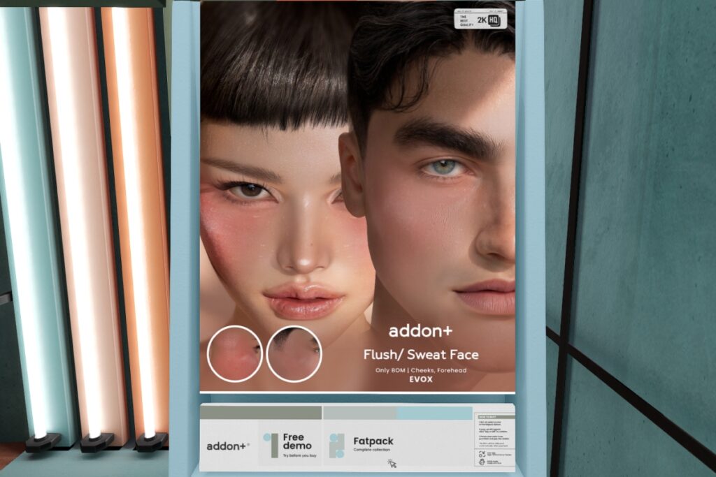 Flush/Sweat Face - EvoX, L$300