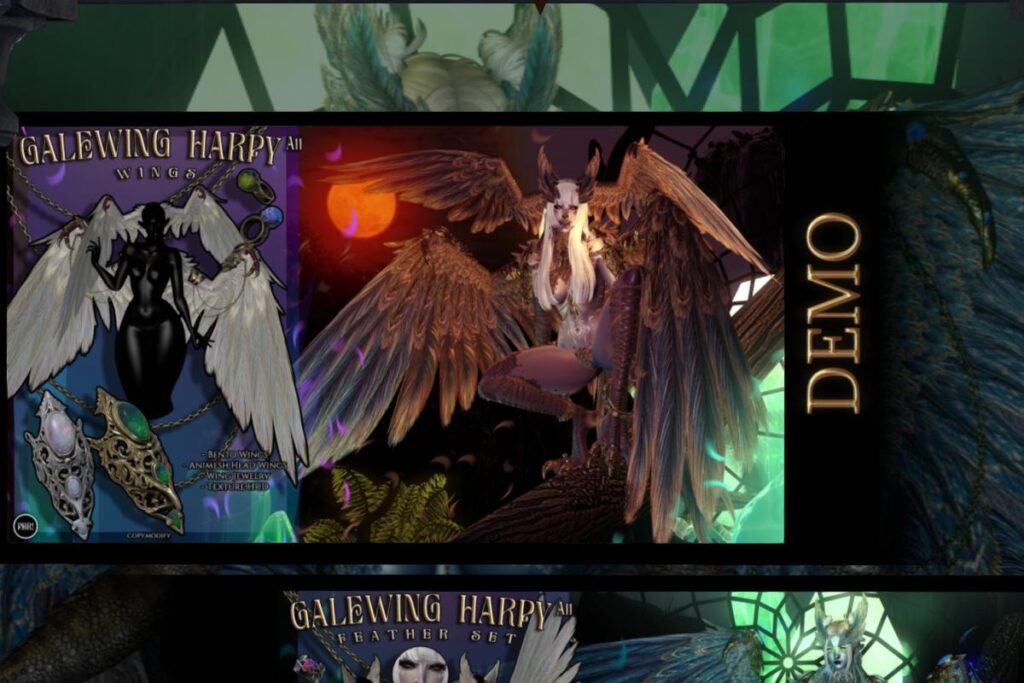 Galewing Harpy Wings, L$1500