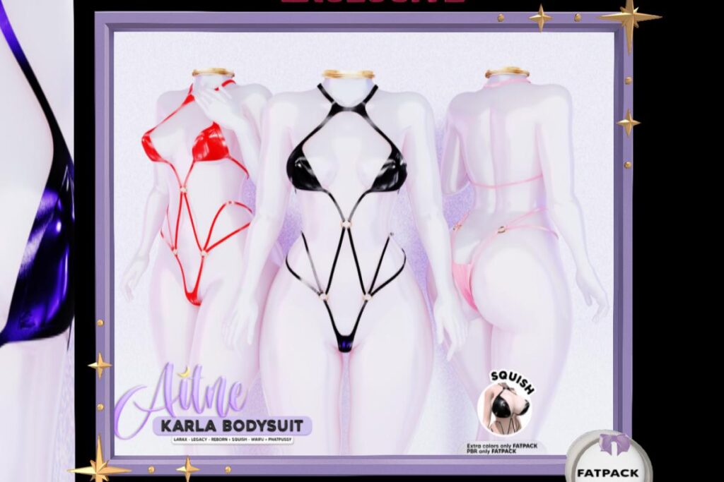Karla Bodysuit - Legacy/MaitreyaX/Reborn/+mods, L$350 each/L$1499 FP