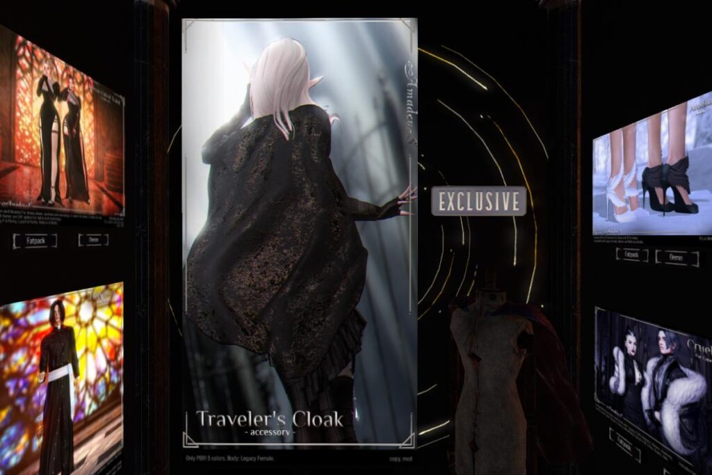 Traveler's Cloak Accessory - Legacy, L$169