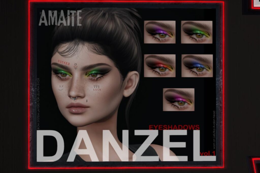 Danzel Eyeshadows v1 - EvoX, L$200