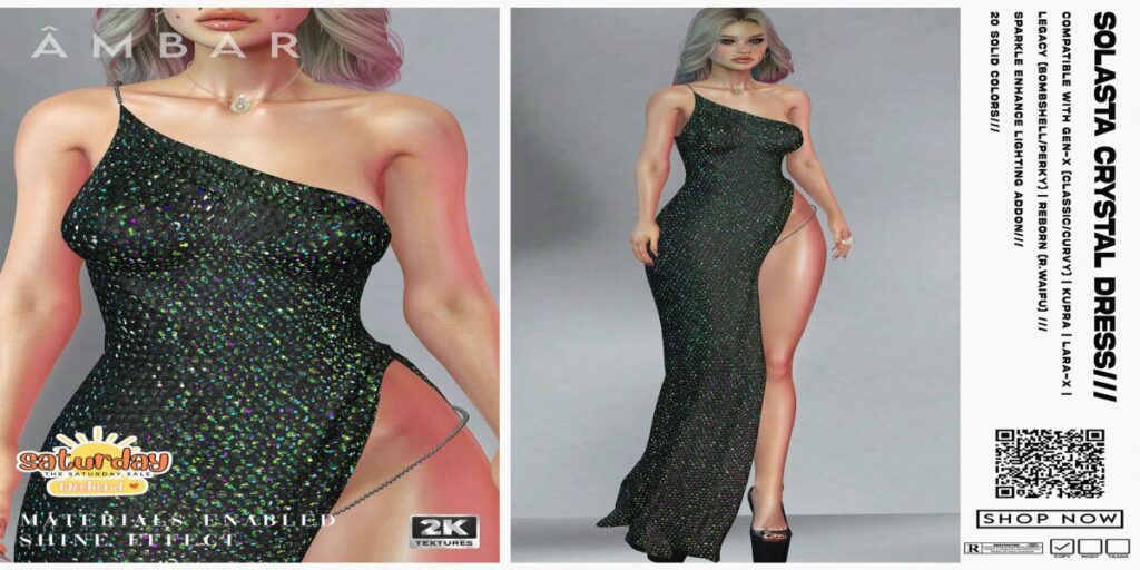 Solasta Crystal Dress - GenX/Inithium/Legacy/MaitreyaX/Reborn/+mods	<a href="http://maps.secondlife.com/secondlife/Mellow%20Marina/135/106/22" target="_blank">Teleport</a>