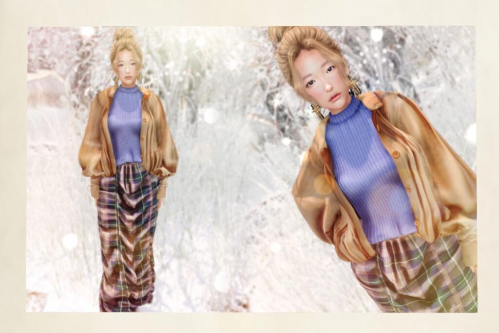 Sharing Design Maxi Skirt | Balloon Design Blouse - GenX/Inithium/Legacy/MaitreyaX/Reborn/+mods, L$188 each/L$1188 each FP