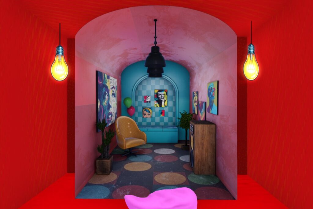 Pop Portrait Room, L$399