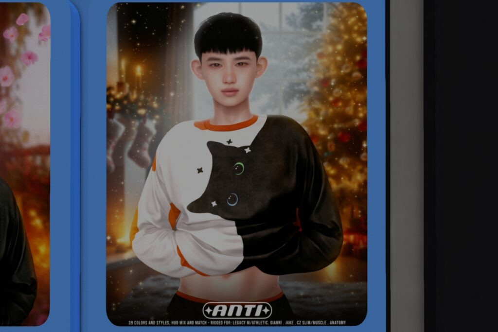 Party4u Sweatshirt - Anatomy/CZSlim+Muscle/Gianni/Jake/Legacy, L$259 each/L$759 FP