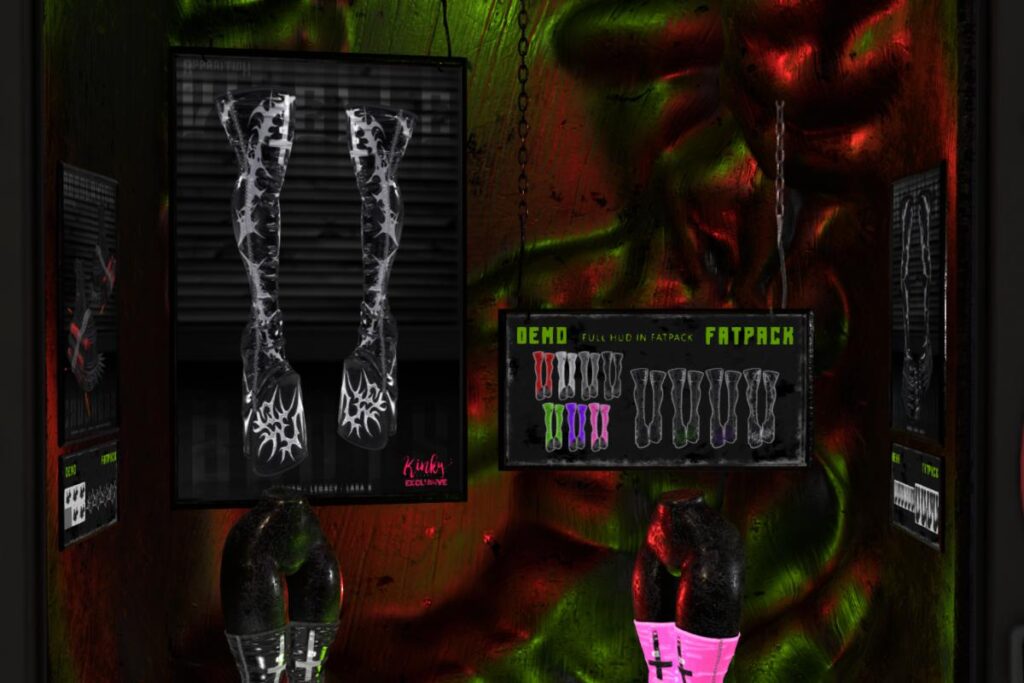 Virelle Boots - Legacy/MaitreyaX/Reborn, L$349 each/L$1599 FP