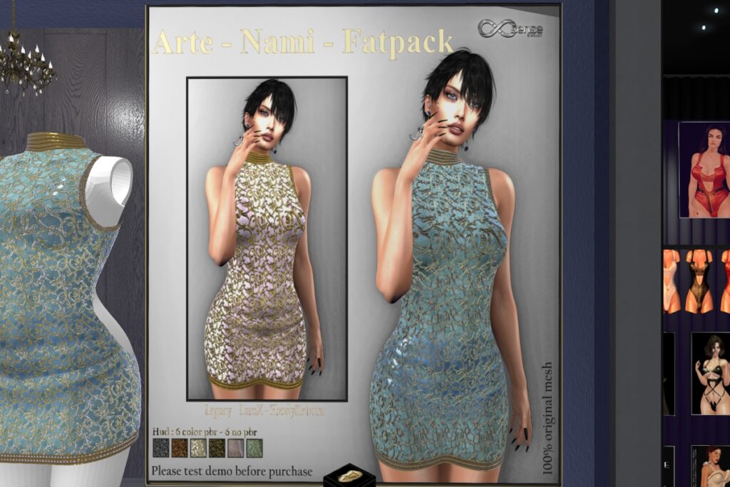 Nami Dress - Legacy/MaitreyaX/Reborn, L$275 each/L$990 FP