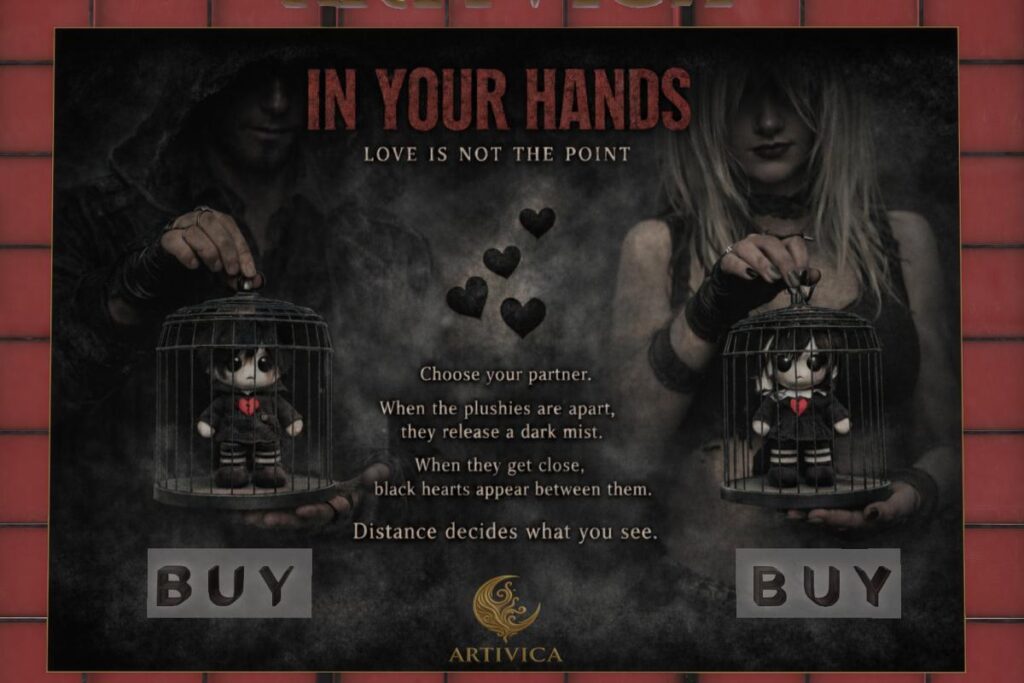 In Your Hands Holdables, L$299 each