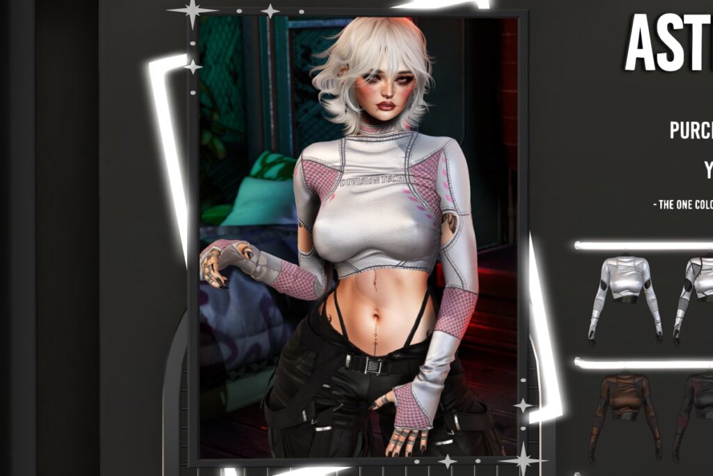 Division Top &amp; Collar - Legacy/MaitreyaX/Reborn/+mods, L$269 each/L$659 each Body Pack/L$1899 FP