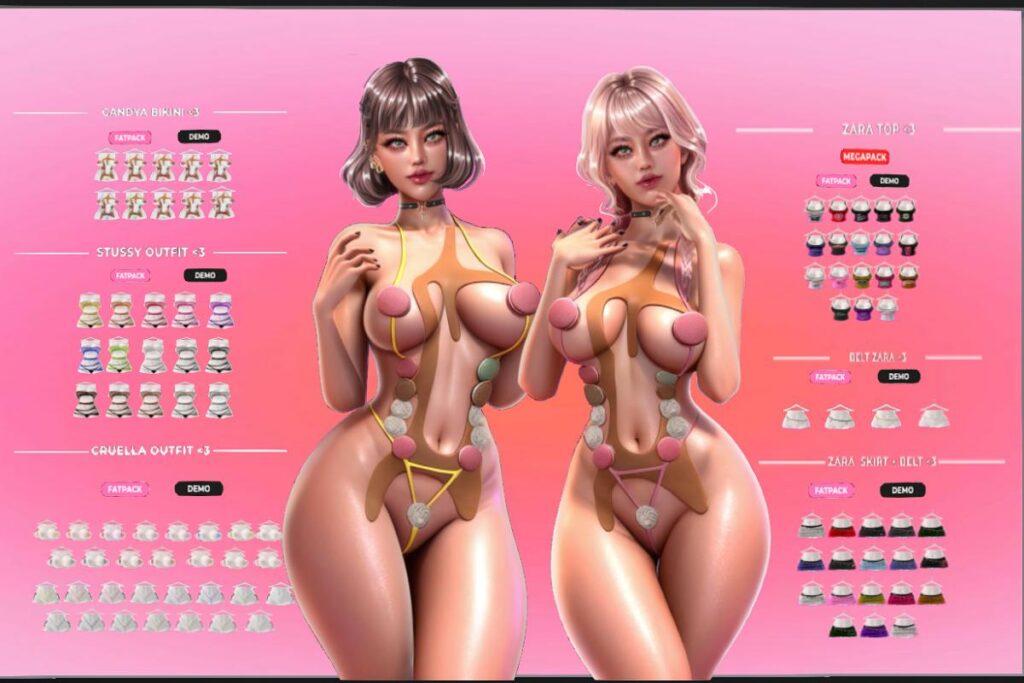 Candya Bikini - Fits Not Listed, L$299 each/L$1599 FP