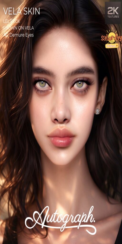 Vela Skin - EvoX	<a href="http://maps.secondlife.com/secondlife/Cleary/80/162/702" target="_blank">Teleport</a>