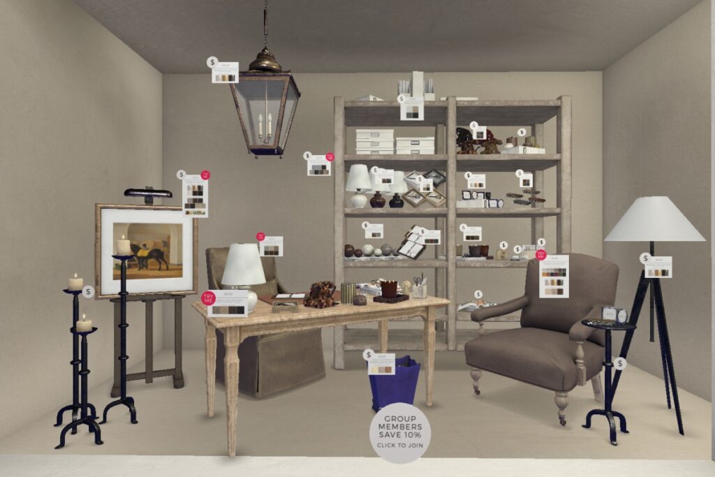 Bureau Collection, L$349-449 each/L$2899 FP